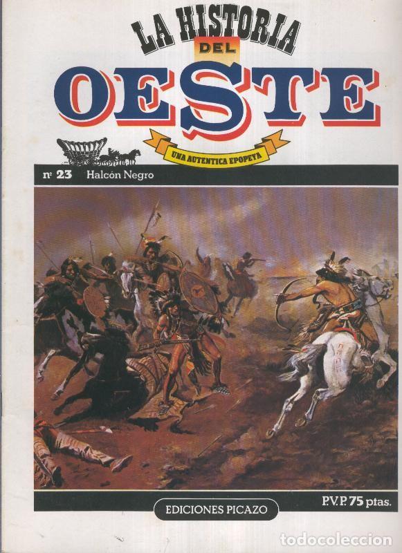 books: Historia del oeste numero 23: Halcon Negro - Varios
