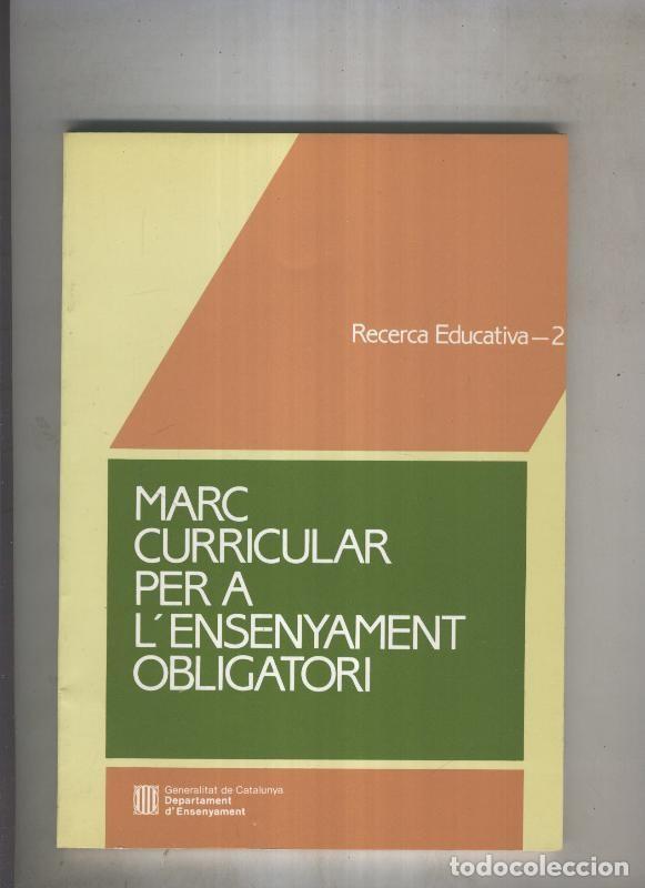 Libros: Marc curricular per a l ensenyament obligatori - Varios - Foto 1
