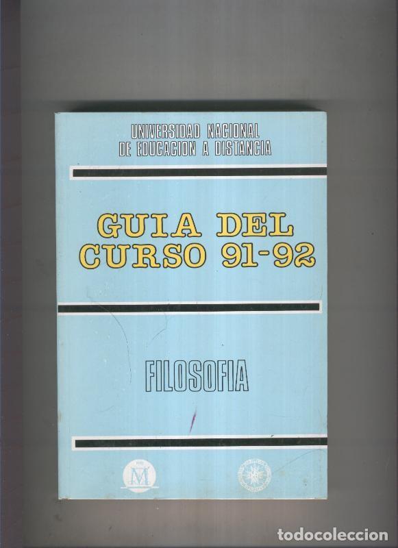 Libros: Guia del curso 91-92 Filosofia - Varios - Foto 1