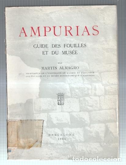 B&uuml;cher: Ampurias.Guide des Fouilles et du musee - Martin Almagro
