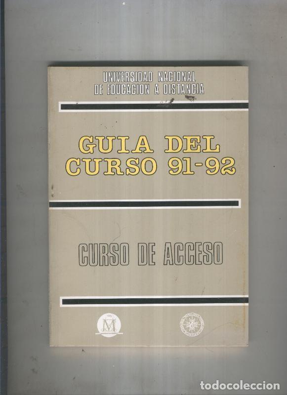 Libros: Curso de acceso: Guia del curso 91-91 - varios - Foto 1