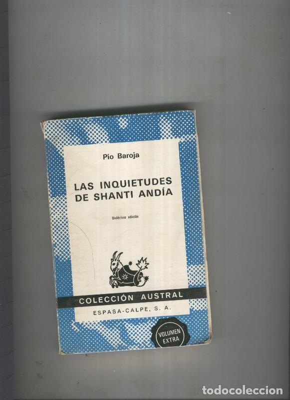 Livros em segunda m&atilde;o: Las inquietudes de Shanti Andia - Pio Baroja