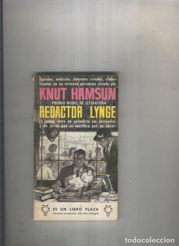 Libros: Redactor Lunge - Knut Hamsun - Foto 1