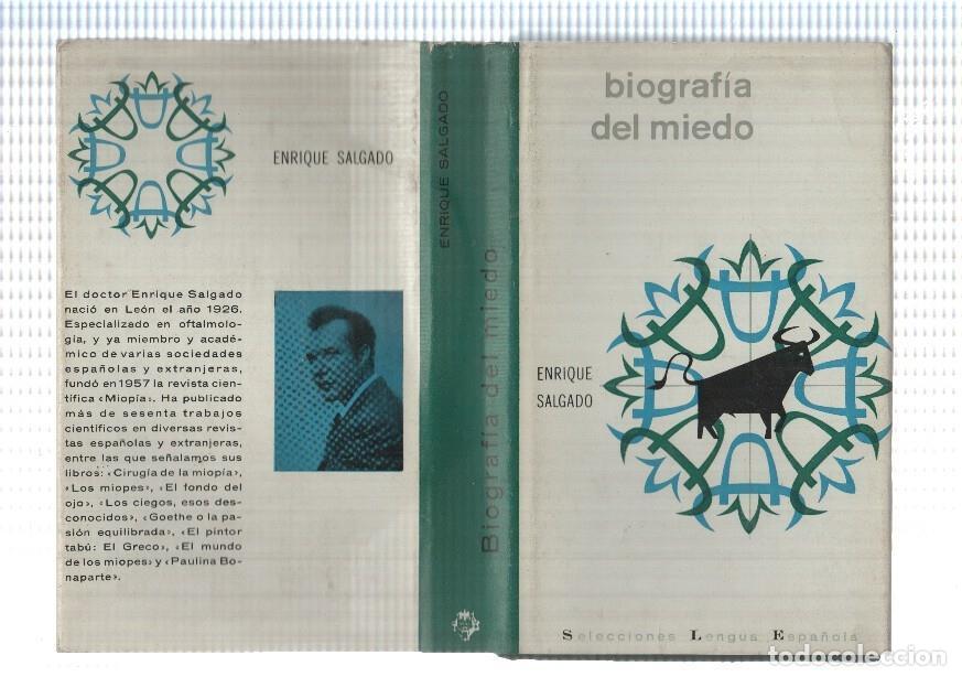 Libros: Biografia del miedo - Enrique Salgado - Foto 2