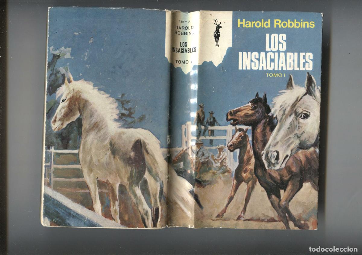 Libros: Reno numero 330: Los insaciables, 2 tomos - Harold Robbins - Foto 2