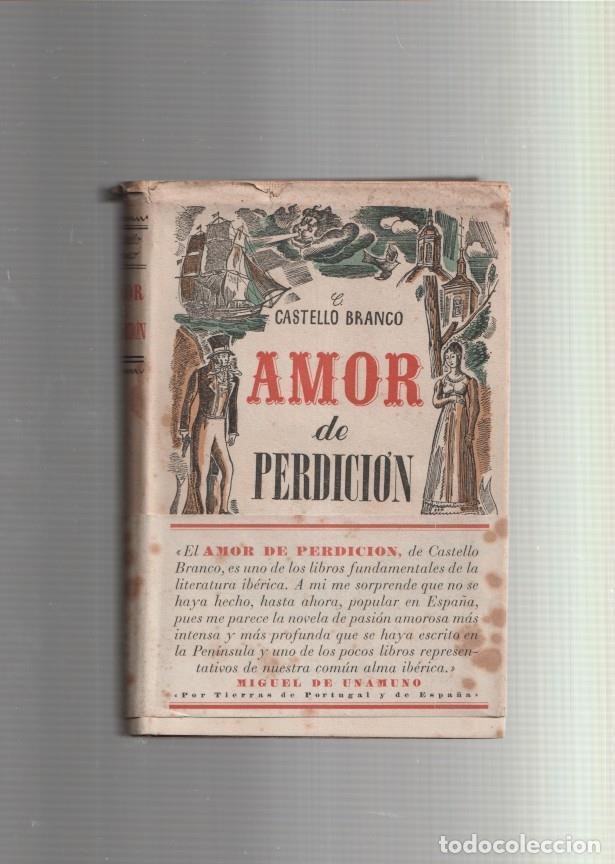 Libros: Amor de perdicion - Camilo Castello Branco - Foto 1