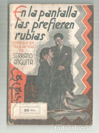 Libri di seconda mano: En la pantalla las prefieren rubias - Francisco Serrano Anguita