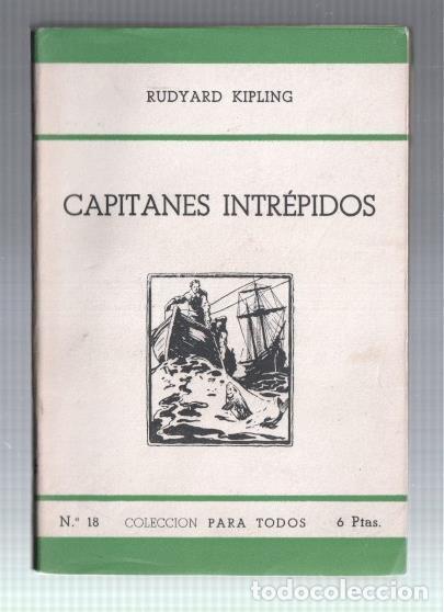 Libros: Coleccion Para Todos numero 18: Capitanes intrepidos - Rudyard Kipling - Foto 1