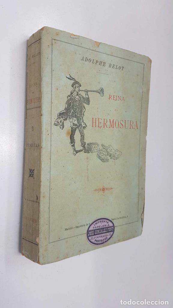 Libros: Reina de Hermosura - Adolphe Belot - Foto 1