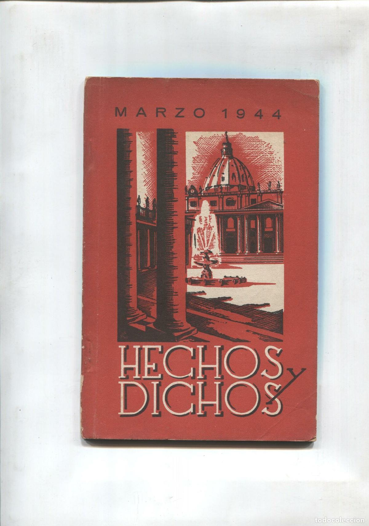 Libros: Hechos y dichos numero 115 - Varios - Foto 1