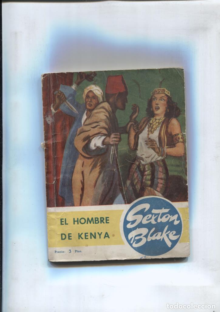 books: Sexton Blake numero 14; El hombre de Kenya - Anthony Parsons
