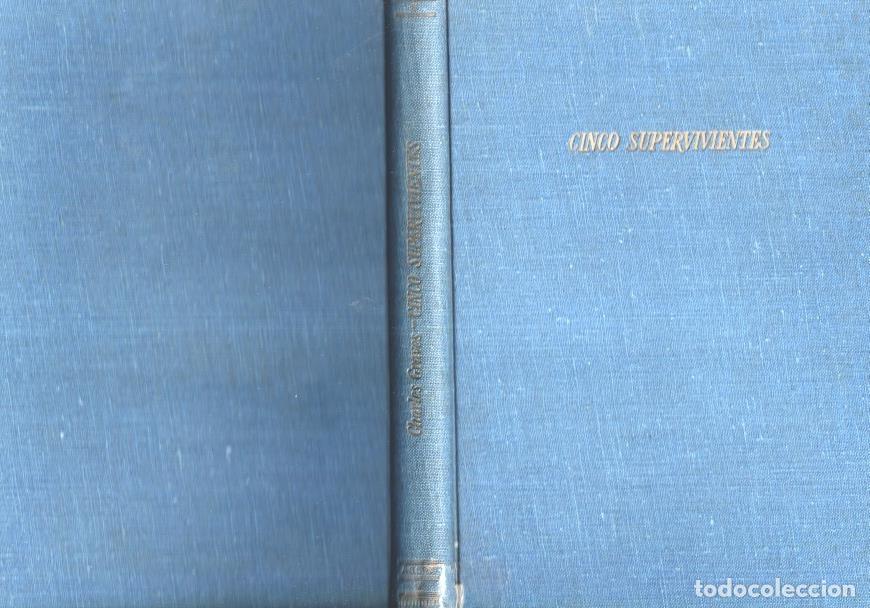 B&uuml;cher: Cinco supervivientes (golpe lado inferior lomo cubierto con cello) - Charles Graves