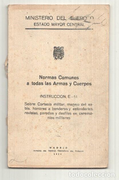 Libros: Normas comunes a todas las armas y cuerpos - varios - Foto 2