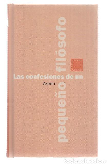 Libros: Las confesiones de un peque&ntilde;o filosofo - Azorin - Foto 1