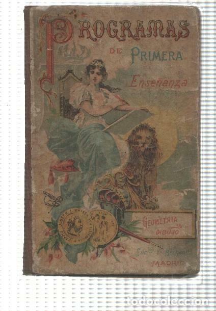 Libros: Programas de primera ense&ntilde;anza - Carlos Yeves - Foto 1