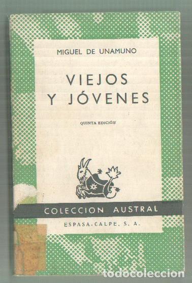 Libros: Viejos y jovenes - Miguel de Unamuno - Foto 1