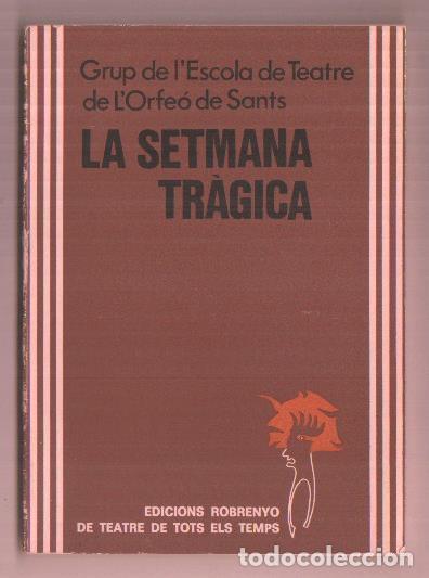 Libros: La setmana tragica - Varios - Foto 1