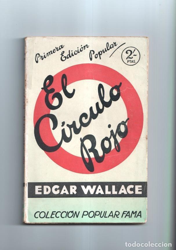 Libros: Coleccion Popular Fama: El circulo rojo - Edgar Wallace - Foto 1