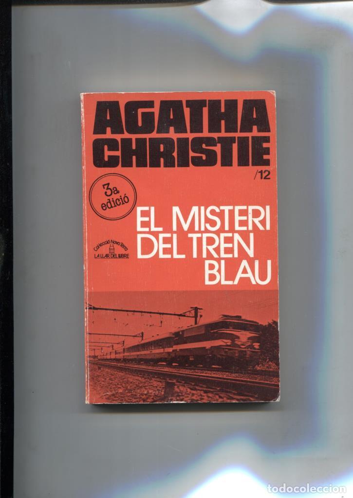 Libros: El misteri del tren blau - Agatha Christie