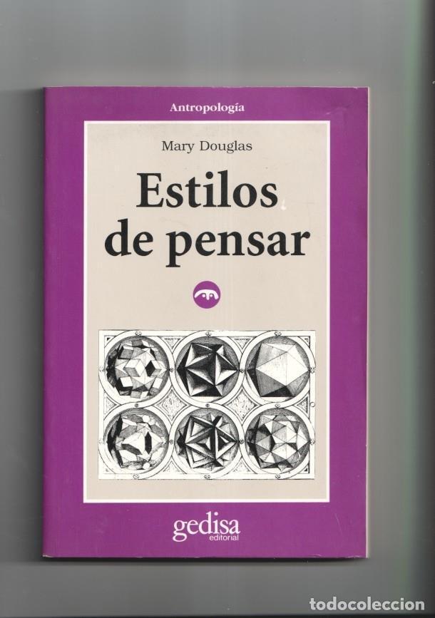 Libros: Estilos de pensar - Mary Douglas - Foto 1
