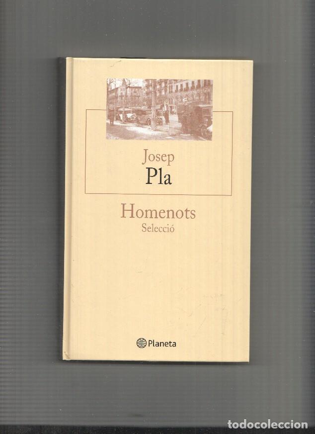 Libros: Homenots. seleccio - Josep Pla - Foto 1