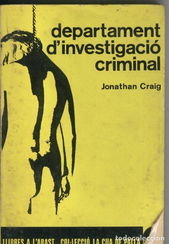 Libros: Departament d investigacio criminal - Jonathan Craig - Foto 1
