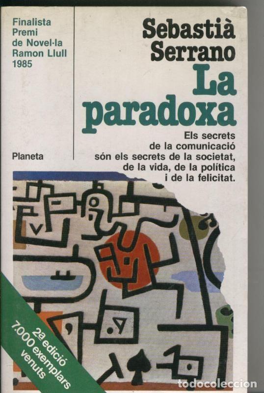 Libros: La paradoxa - Sebastia Serrano - Foto 1