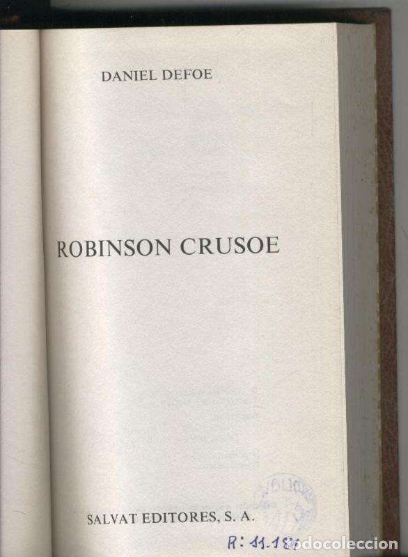 Libros: Robinson Crusoe - Daniel Defoe - Foto 1