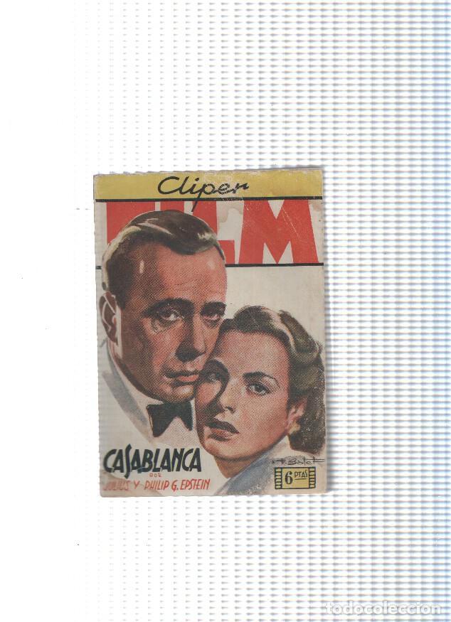 Livros em segunda m&atilde;o: Cliper Film numero 02: Casablanca - Julius y Philip G. Eptein