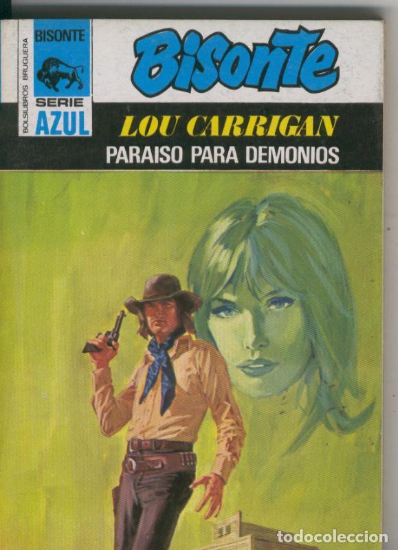 Libri di seconda mano: Bisonte serie azul numero 343: Paraiso para demonios - Lou Carrigan