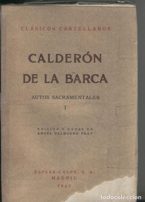 Libros: Autos Sacramentales, dos tomos - Calderon de la Barca - Foto 1