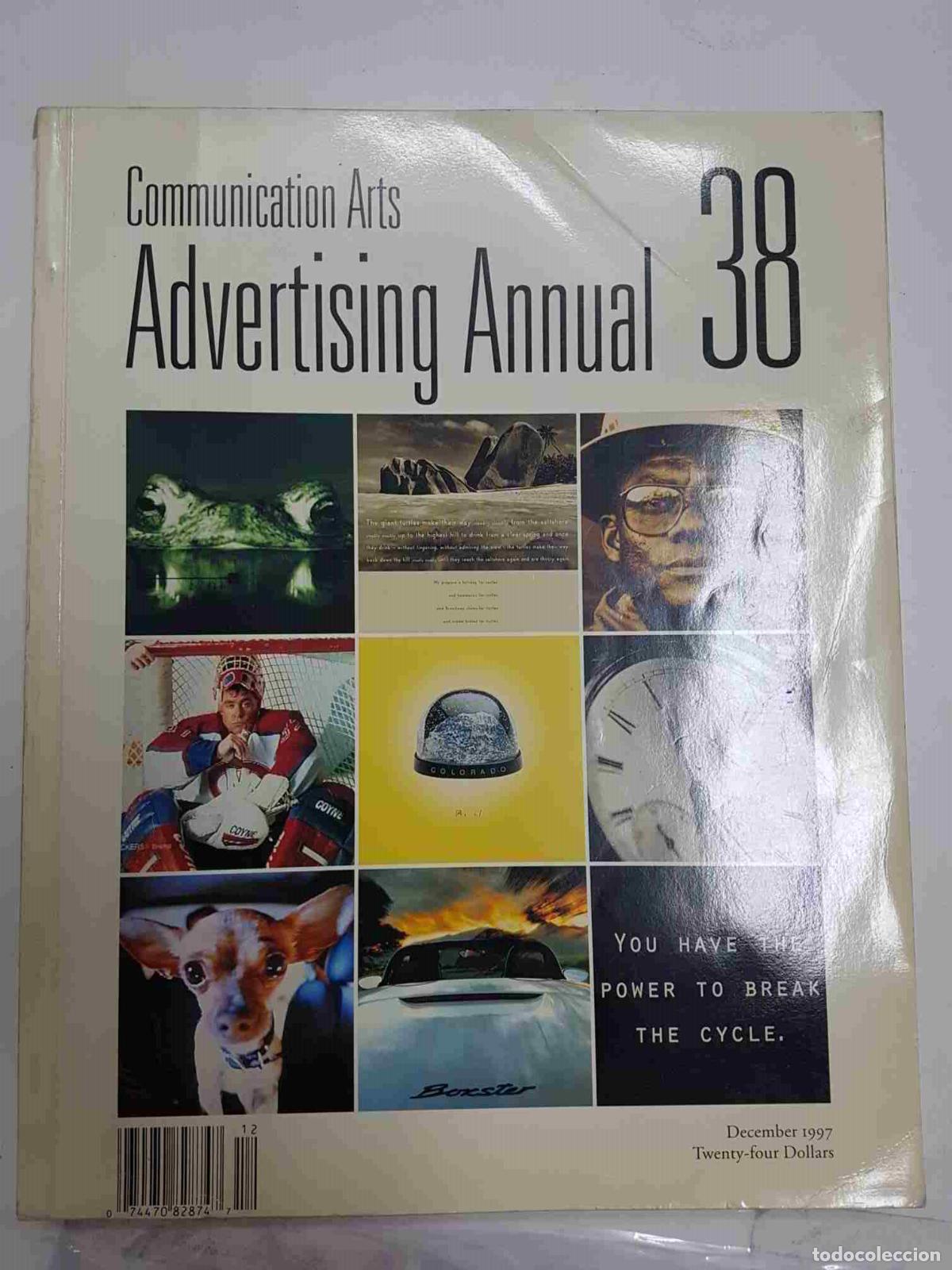 Libros: Libro en ingl&eacute;s: Advertising Annual 38 Communication Arts, 1997 - Foto 1