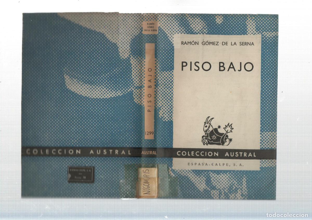 Libros: Coleccion Austral: Piso bajo - Ramon Gomez de la Serna - Foto 1