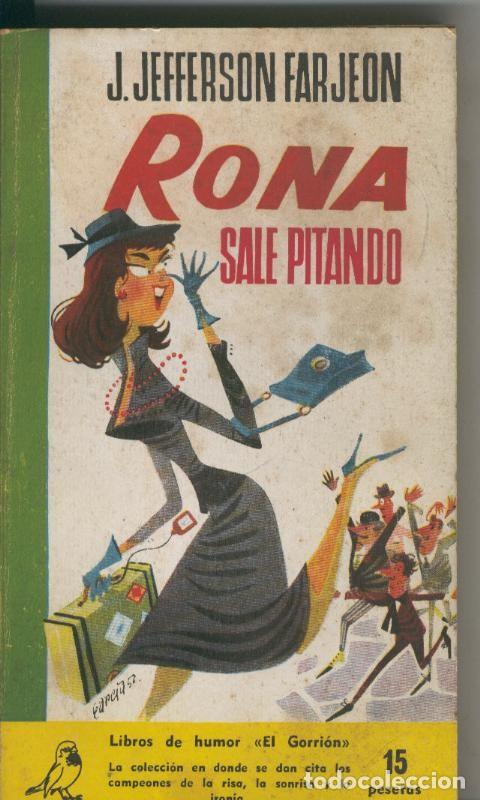 books: Coleccion El Gorrion numero 30: Rona sale pitando - J.Jefferson Farjeon