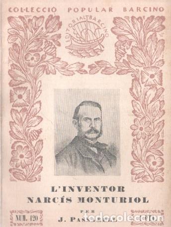 Libri di seconda mano: Popular Barcino numero 120: L'Inventor Narcis Monturiol - J. Passarell