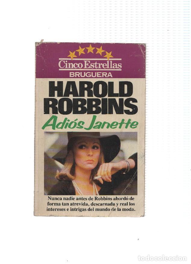 Libros: Adios Janette - Harold Robbins - Foto 1