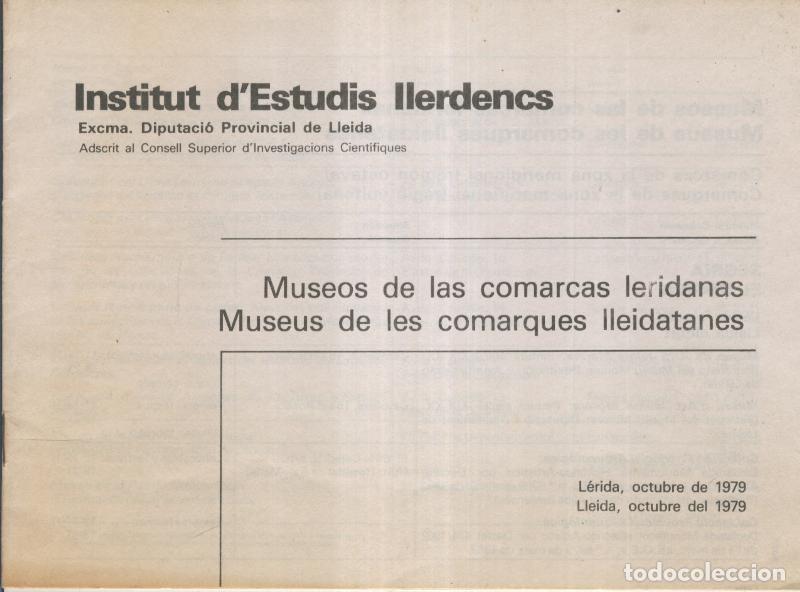 Libros: Museos de las comarcas leridanas - Varios - Foto 1