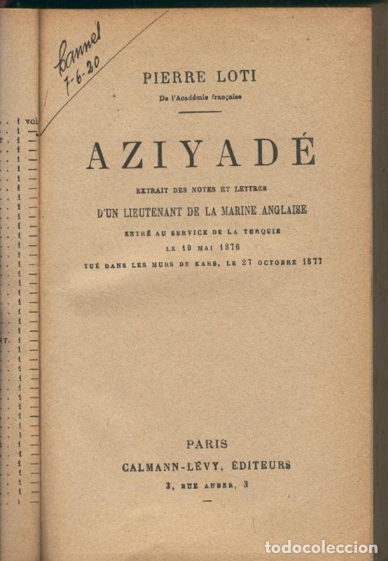Libros: Aziyade - Pierre Loti - Foto 1