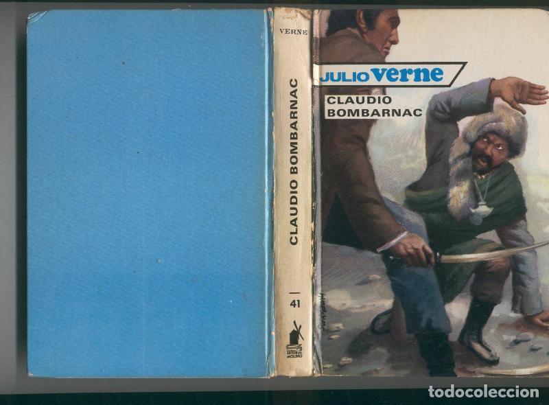B&uuml;cher: Claudio Bombarnac (aviejado, suelto del lomo interior, a ser encolado) - Julio Verne