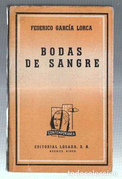 Libros: Bodas de sangre - Federico Garcia Lorca - Foto 1