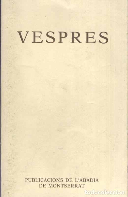 Libros: Vespres - Varios - Foto 1