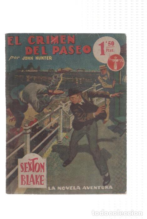 Livros em segunda m&atilde;o: La novela aventura: Sexton Blake: El crimen del paseo - John Hunter
