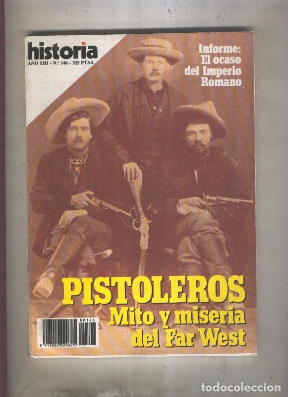 B&uuml;cher: Historia 16 numero 146: Pistoleros, mito y miseria del Far West - Varios