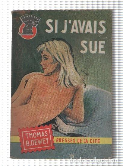 Libros: Si j avais sue - Thomas B. Dewey - Foto 1