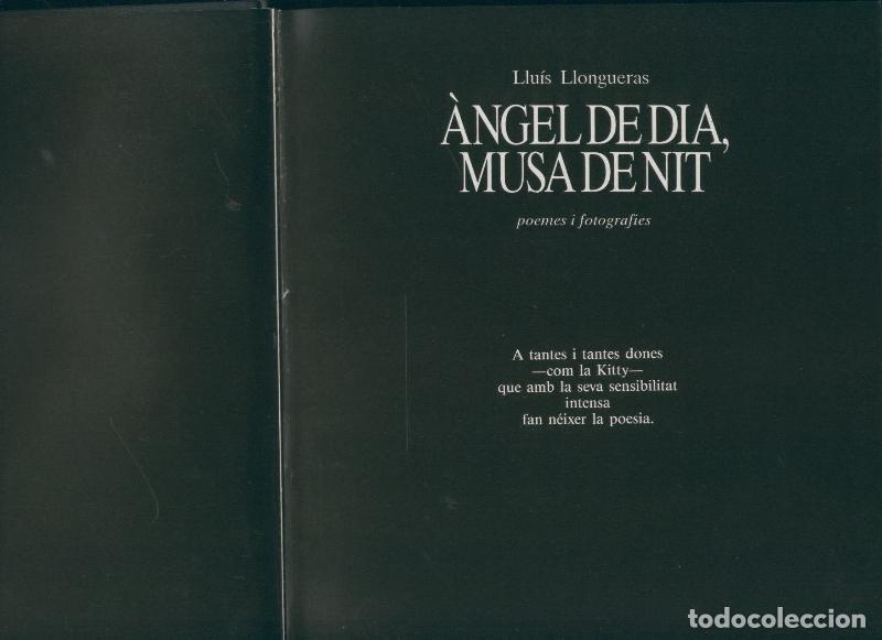 books: Angel de dia, Musa de Nit poemes i fotografies - Lluis Llongueras