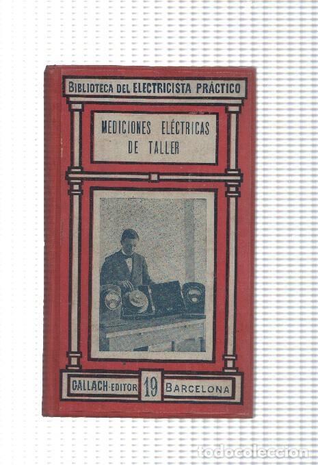 Libros: Mediciones electricas de taller - Varios - Foto 1