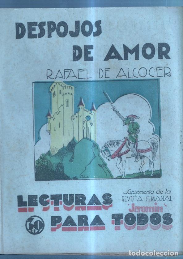 Libri di seconda mano: Despojos de amor - Rafal de Alcocer