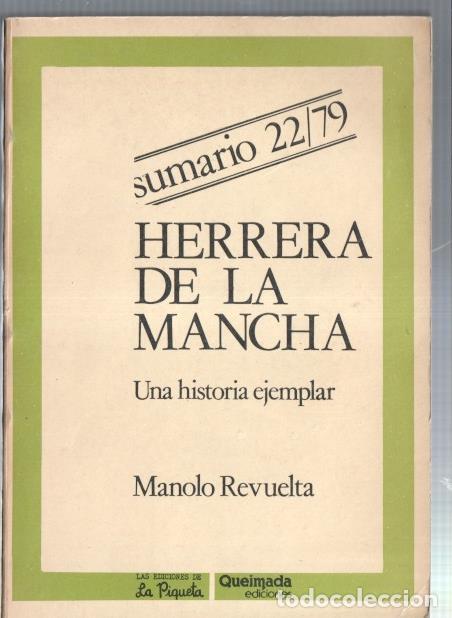books: Herrera de la mancha,sumario 22/79 - Manolo Revuelta