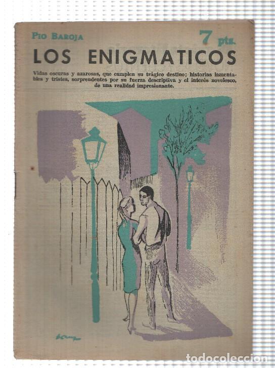 Libros: Los enigmaticos - Pio Baroja - Foto 1