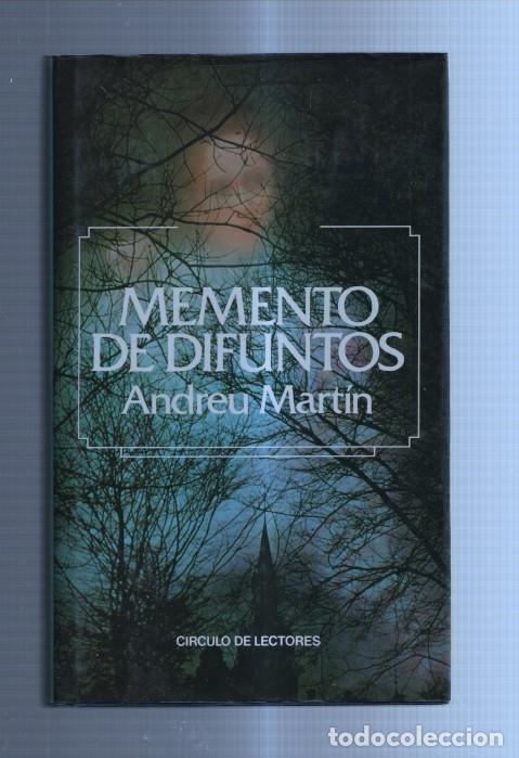 Libros: Circulo de Lectores: Memento de difuntos - Andreu Martin - Foto 1